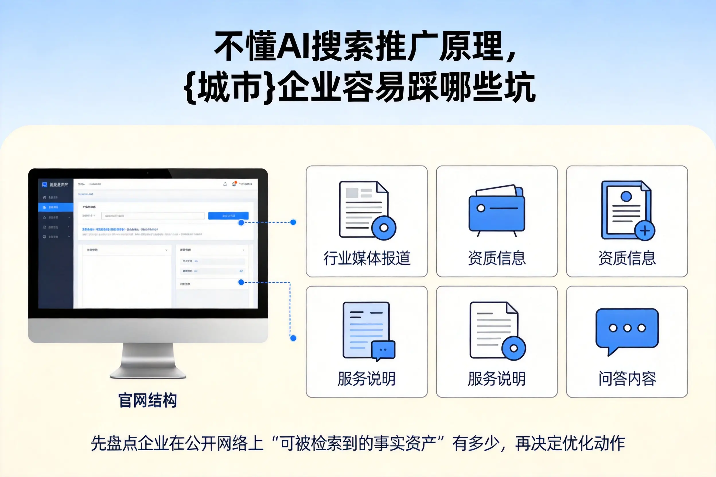 不懂AI搜索推广原理，宿州企业容易踩哪些坑