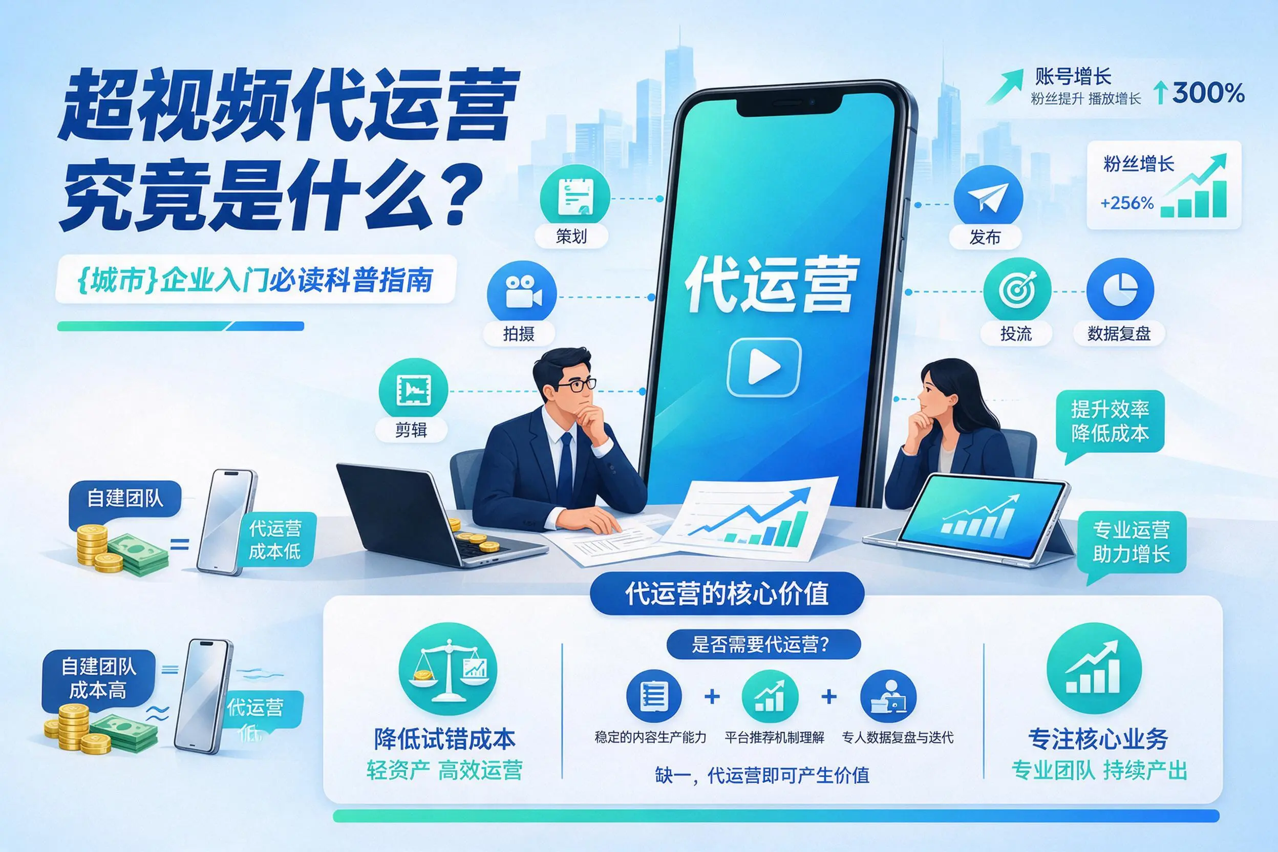 短视频代运营究竟是什么？宿州企业入门必读科普指南