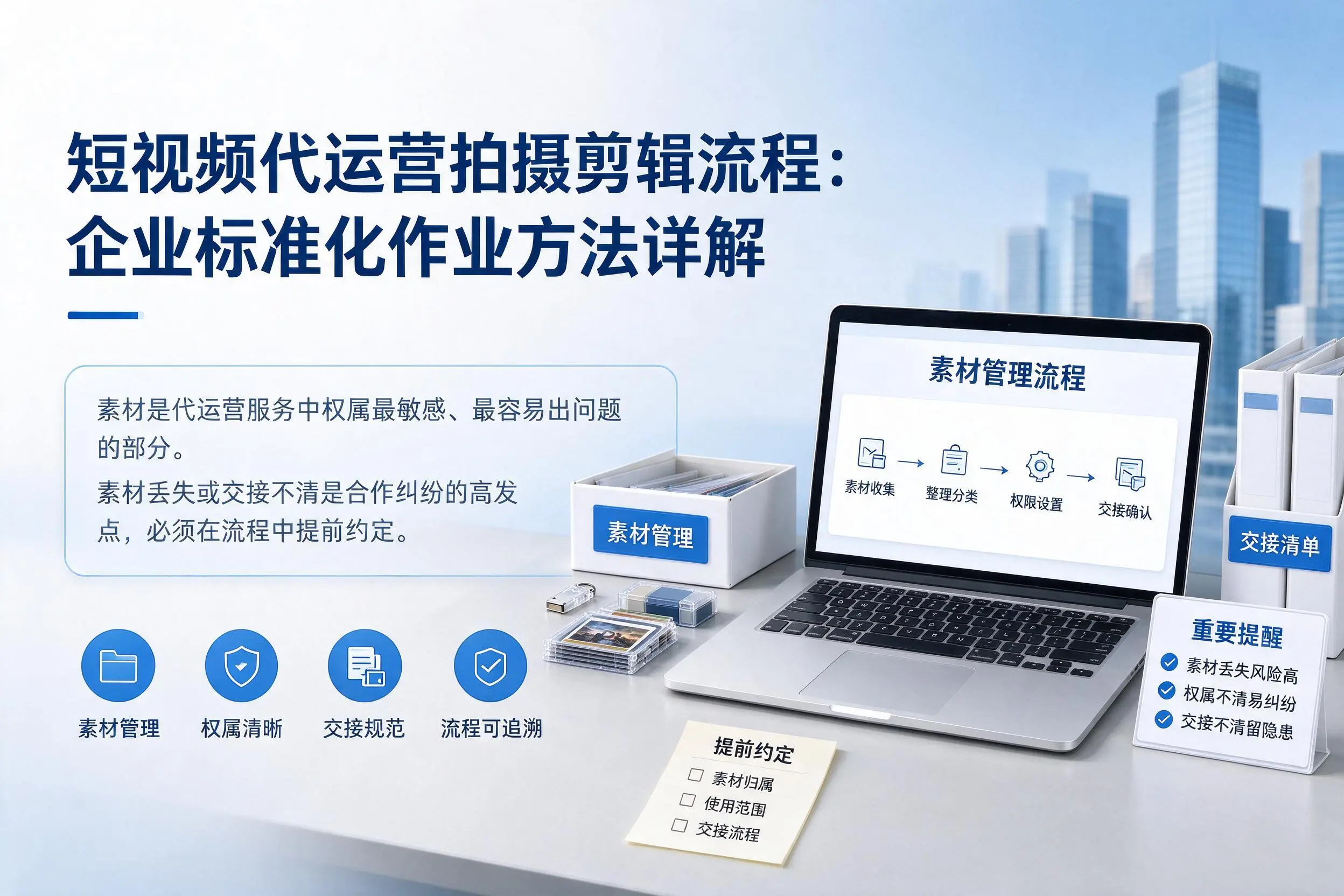 短视频代运营拍摄剪辑流程:宿州企业标准化作业方法详解