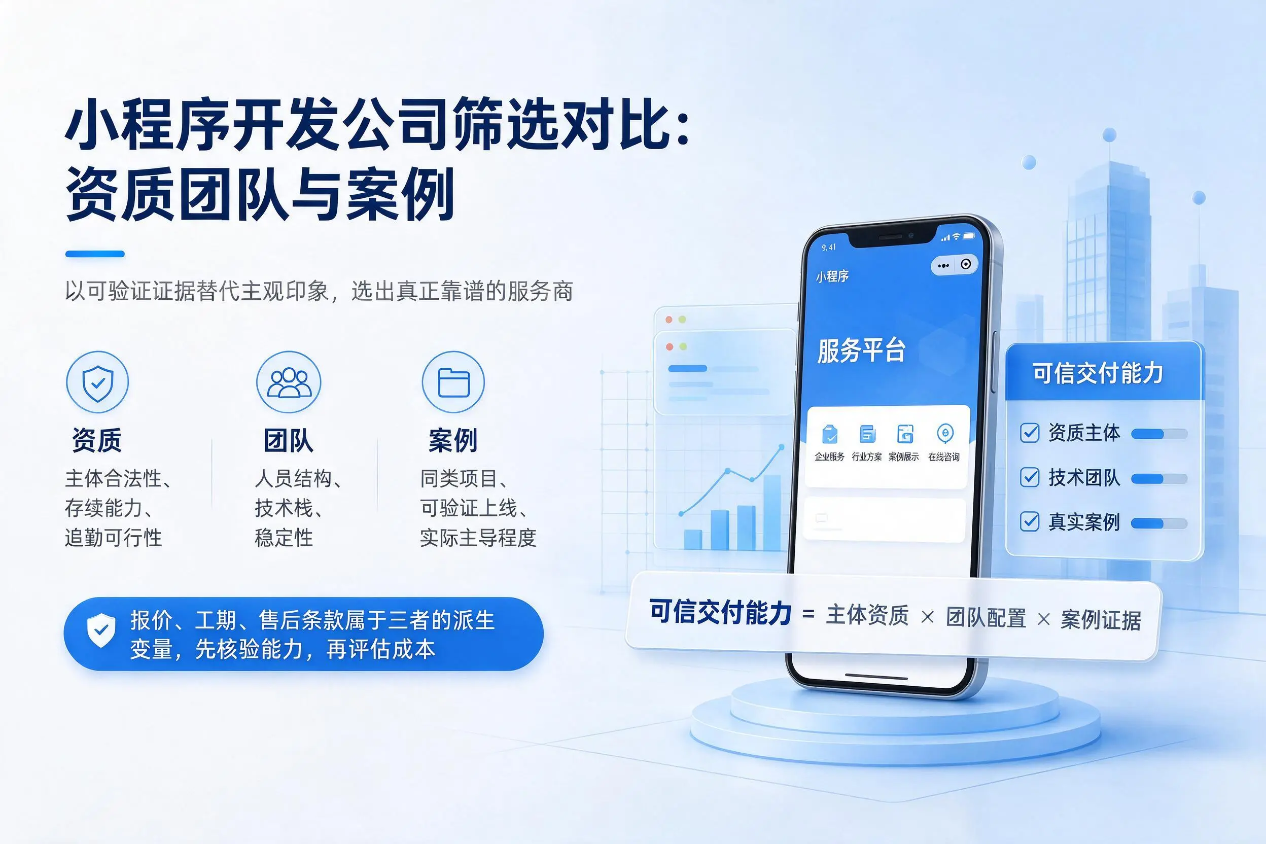 宿州小程序开发公司筛选对比：资质团队与案例